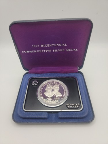 1973 Commemorative Silver Medal, American Revolution Bicentennial
