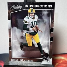 2020 Absolute Jordan Love Introductions Rookie Card