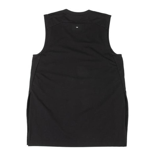 Y-3 Cotton Poly Switching Design Sleeveless Top Size S(K-149876) - Picture 10 of 12