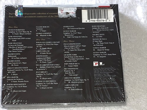 LEONARD BERNSTEIN: A Total Embrace, The Conductor (3 CDs, 2003) Super RARE, NEW - Picture 7 of 11