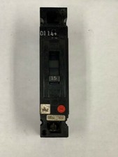 GENERAL ELECTRIC TED113015  1POLE 15AMP 277V CIRCUIT BREAKER Used Clean & Tested