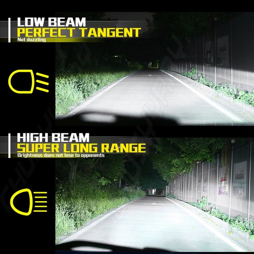 2X 9003 H4 LED Headlight Globe Hi/Low Beam 6000k For NISSAN PATHFINDER 1999-2005 - Picture 4 of 11