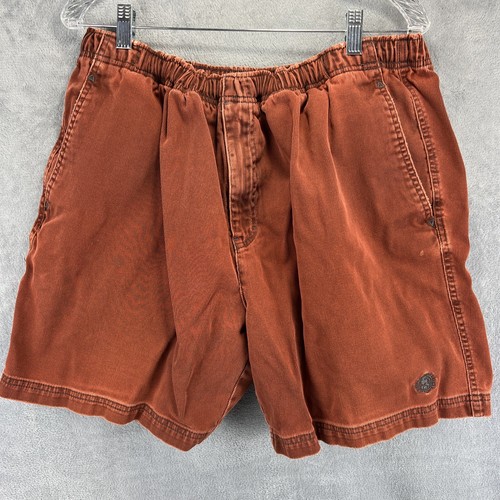 Territory Ahead Shorts Herren Extra Large Rost Cord Elastische Taille Überziehen 7"