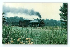 Southern Railroad 2839 Royal Hudson Greensboro North Carolina Vintage Postcard