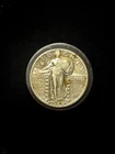 1929 Standing Liberty Quarter AU Condition 3 Leaves