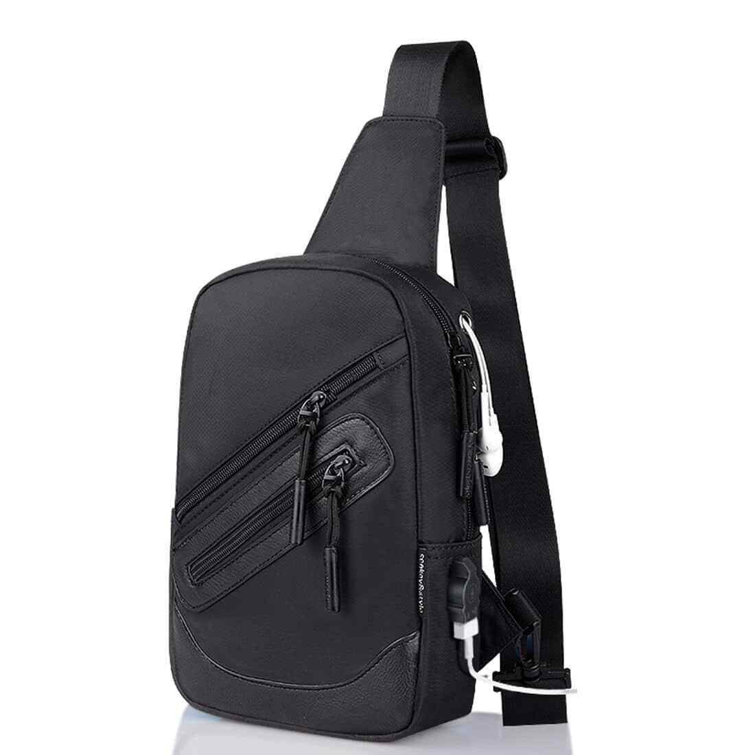 para Tecno Spark Mochila Cintura Bolso de Hombro Nailon Compatible con Libro...