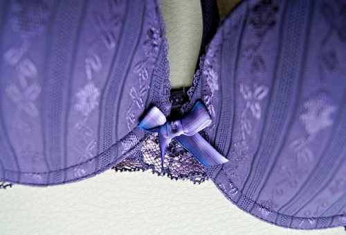 Passionata Passio Purple/Lilac Striped Preformed T Shirt Bra 36B - Picture 15 of 15