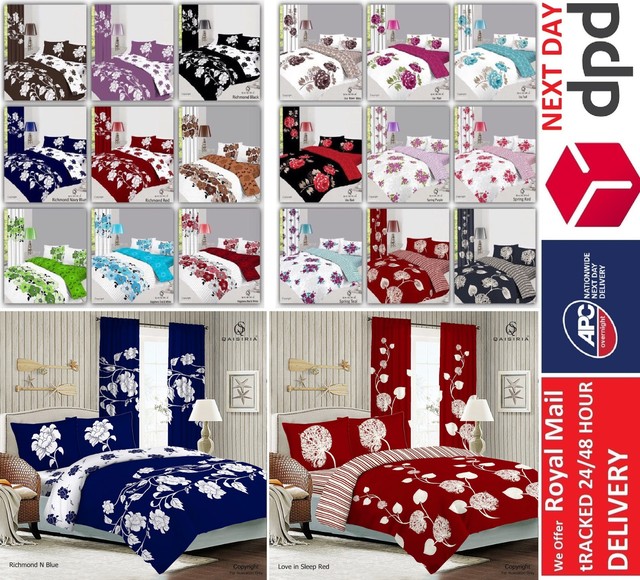 Harlequin Kerria Double Duvet Cover Set With 2 Oxford Pillowcases