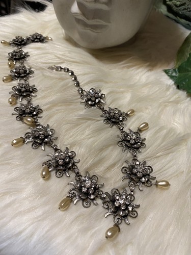 Robert signierte extravagante atemberaubende Statement tropfende Perlenkette!!! B 9 - Bild 6 von 12