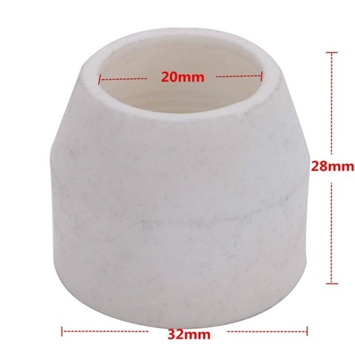 Kit consumabili torcia taglio plasma P-80 elettrodo ugello punta scudo tazza 45pz - Foto 5 di 12