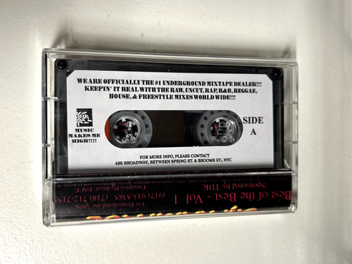 DJ RAMPAGE BEST OF THE BEST 90S HIP HOP MIXTAPE BLENDS CASSETTE TAPE - Picture 3 of 4