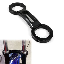 49mm Fork Brace Stabilizer Aftermarket Fit For Harley Dyna Street Bob FXDB 06-17