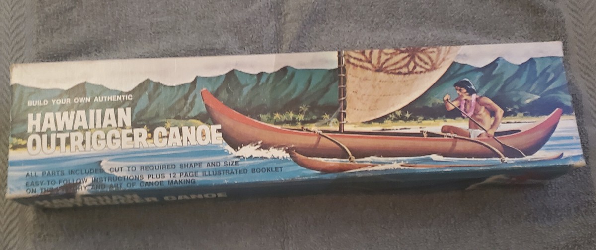Hawaiian Outrigger Canoe キット VINTAGE HAWAIIAN OUTRIGGER CANOE MODEL KIT NO. CS-1 #1009IQ