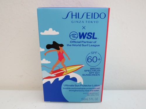 Shiseido Ultimate Sun Protector Lotion SPF60+ Size 150ml 5fl Oz Authentic NEW - Picture 2 of 4