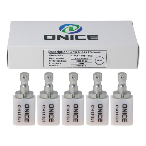 Dental C14 Lithium Disilicate Glass-Ceramic Block CAD/CAM Cerec Emax LT BL1 BL2 - Picture 18 of 54