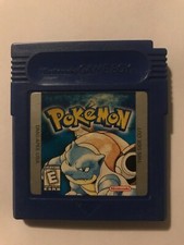 Pokemon Blue Version (Game Boy, 1998) Authentic, Tested and Saves 