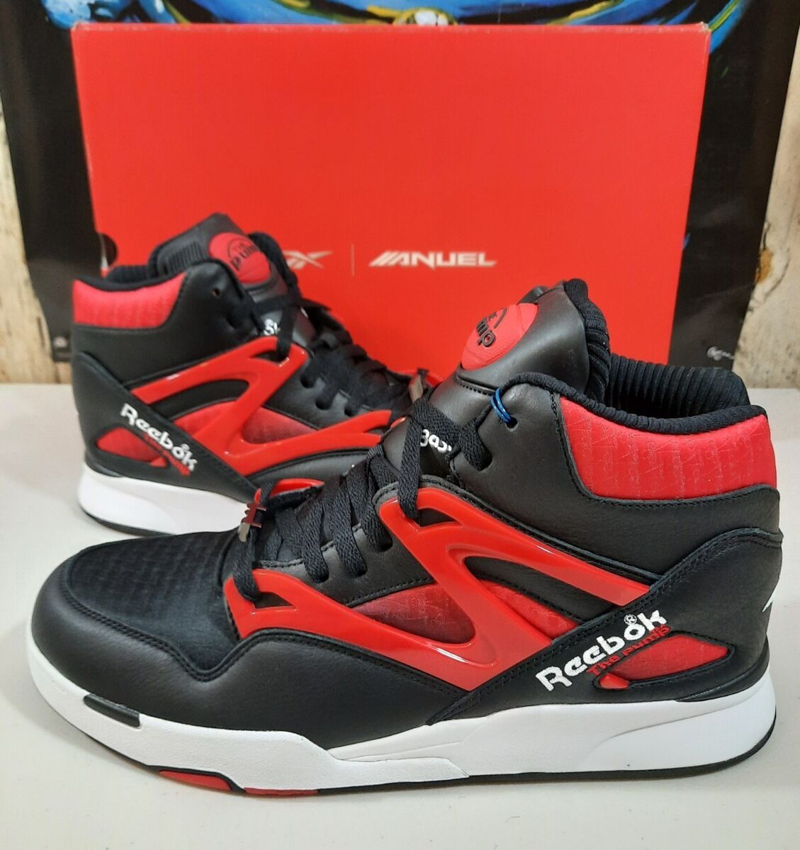 Reebok Pump Omni Zone II 2 X ANUEL AA The Sky Above The Reebok Pump Omni Zone II 2 X ANUEL AA The Sky Above The