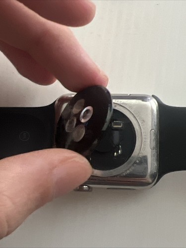 Apple Watch Sport Series 7000 42mm Space Gray - Black Sports Band (FOR PARTS) - Picture 9 of 11