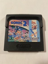 Sonic the Hedgehog 2 (Sega Game Gear, 1992) Authentic Cleaned/Tested Video Game