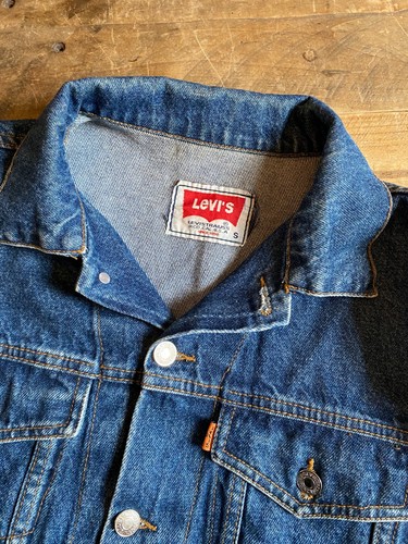 Levi's Orange Tab blaue Denim Trucker-Jacke - Small/Medium - Bild 7 von 22