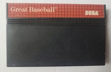 Great Baseball (Sega Master, 1987) Cartridge Only 