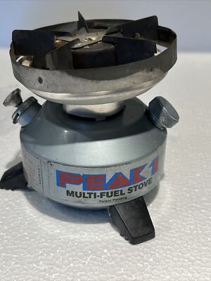 Coleman Peak 1 Multi Fuel Camp Stove Model 550B Vintage