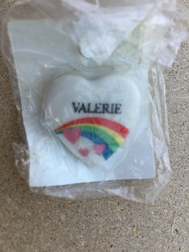 Pin Vintage Corazón Arco Iris Personalizado Nombre Femenino Alison Brenda Carrie Etc. - Imagen 143 de 145