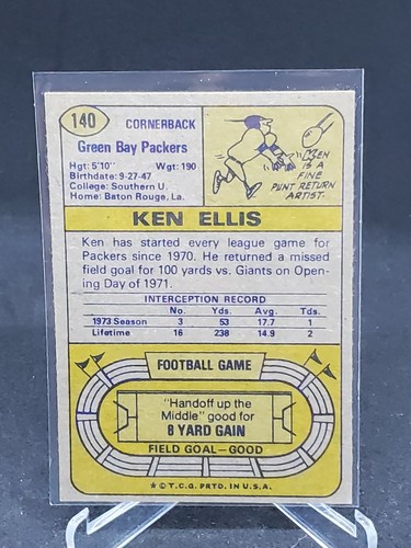 1974 Topps Football - Pick Your Card - Part 1 - Picture 241 of 491