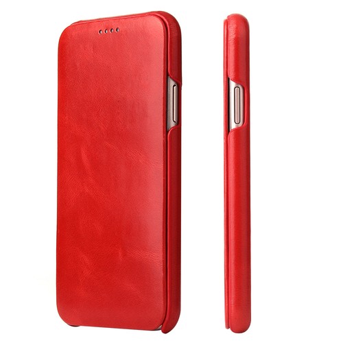 Magnetisch Echt Leder Ultra Dünn Flip Case Schutzhülle f iPhone 12 11 Pro XS Max - Bild 17 von 18