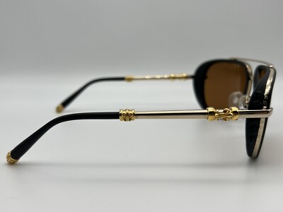 Chrome Hearts Sunglasses JACKWACKER 2 Gold Black Zeiss Lense | eBay