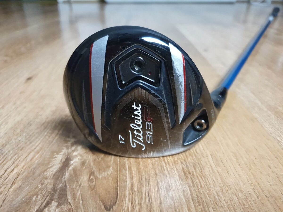 Left Handed Titleist 913F 17° #4 Fairway Wood Stiff flex Project X Evenflow