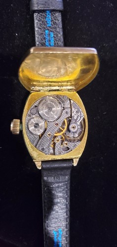Vintage 1930 Illinois 307 Tonneau 14k YGF 17J Manual Wind Mens Watch - Picture 7 of 10