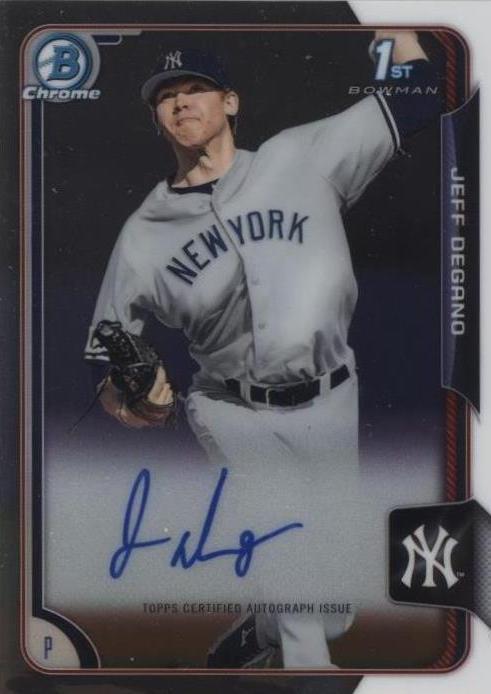2015 Bowman Draft - Jeff Degano #BCA-JD - 1 of 1