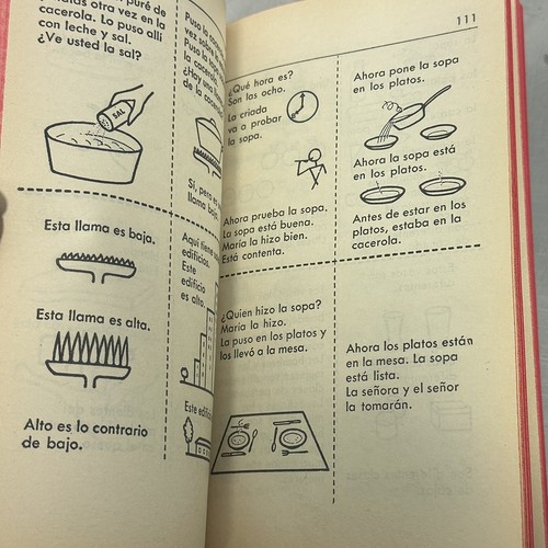 Spanish Through Pictures Book And Workbook Foreign Language Textbook - Picture 12 of 14