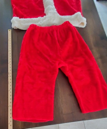Vintage Santa Claus Costume by Rubies Costume Co. Richmond Hill, N.Y. 2 piece - Picture 7 of 19