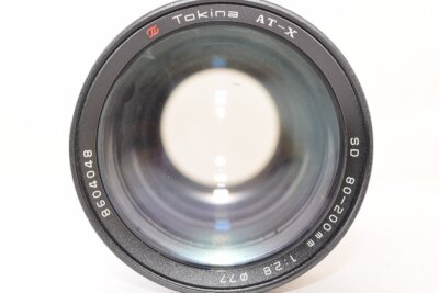 レンズ(ズーム) Tokina AT-X AF SD 80-200mm F2.8 TOKINA AT-X SD 80-200MM F2.8 FOR NIKON AI-S LENS LARGE