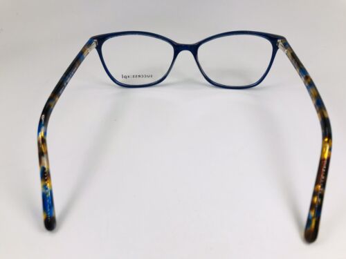 New Designer Inspired SUCCESS XPL Blue BECKY Eyeglasses 58mm with Case - Picture 9 of 11