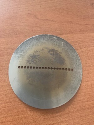 Metalgobo Type 95 für Clay Paky Stage Zoom Goldenscan HPE  - 65mm Metalgobo