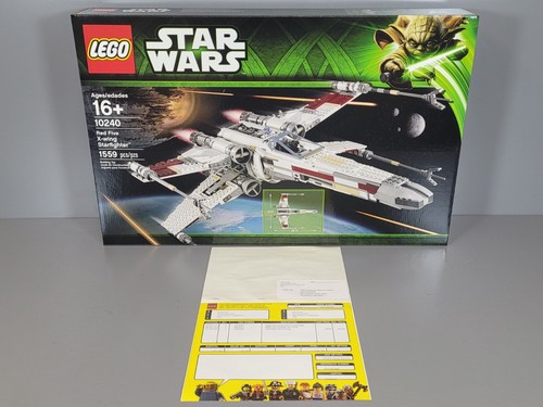 New Sealed LEGO Star Wars Red Five X-Wing Starfighter 10240 Retired w/ Receipt - Picture 3 of 17