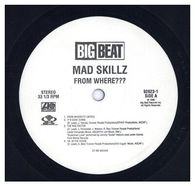 Mad Skillz - From Where??? '96 2xLP US ORG!VG+/VG+ | eBay Mad Skillz - From Where??? '96 2xLP US ORG!VG+/VG+ | eBay