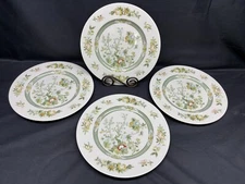 Royal Doulton "TONKIN" #TC1107 ~ England ~ Set of 4 ~ Dinner Plates ~ 10 5/8"
