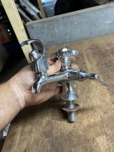 Vintage alter original Wasserbrunnen Kohler Bubbler Messing Ventil Armaturenteile USA