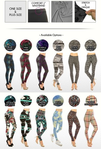Abstract & Tribal Leggings for Women *Free Shipping* - Picture 2 of 40