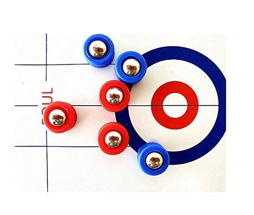 15 inches Mini Bowling Curling Game Quick and Easy to Set-Up for Adults and Kids - Picture 4 of 5