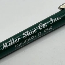 VTG Scripto Ballpoint Pen Miller Shoe Co. Cincinnati OH