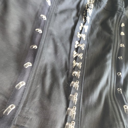 Tripp NYC Size X L Black Corset Tank Top punk Goth Y2K - Picture 3 of 15