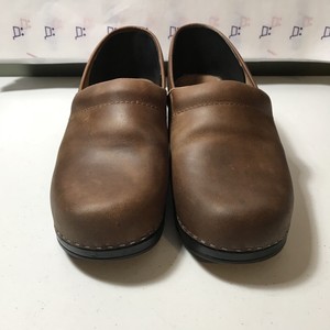 Ll-Bean-Womens-Classic-Clogs-Size-40EU-US-8-5-Brown-Suede-Nurse