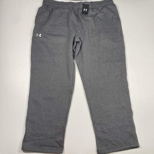 Under Armour Sweatpants Men’s 4XLT Tall Gray Hustle Fleece Loose Fit 46x34 NEW