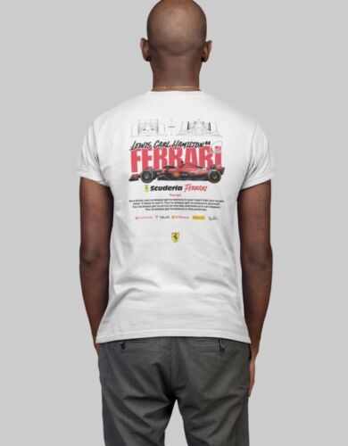 Scuderia 44 T-SHIRT | FERRARI | FORMULA 1 LEWIS HAMILTON - Picture 21 of 28
