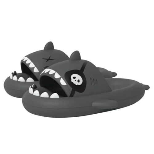 Pantofole luminose divertenti scivoli squalo infradito casa scarpe outdoor sandali morbidi - Foto 15 di 204